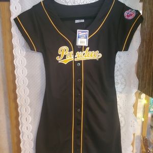 Women's Baseball Jersey Dress. Size Medium.